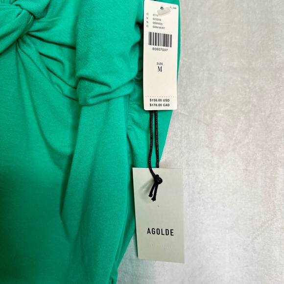 Agolde Domino One-Shoulder Top- Anthropologie- Size M - Picture 4 of 10